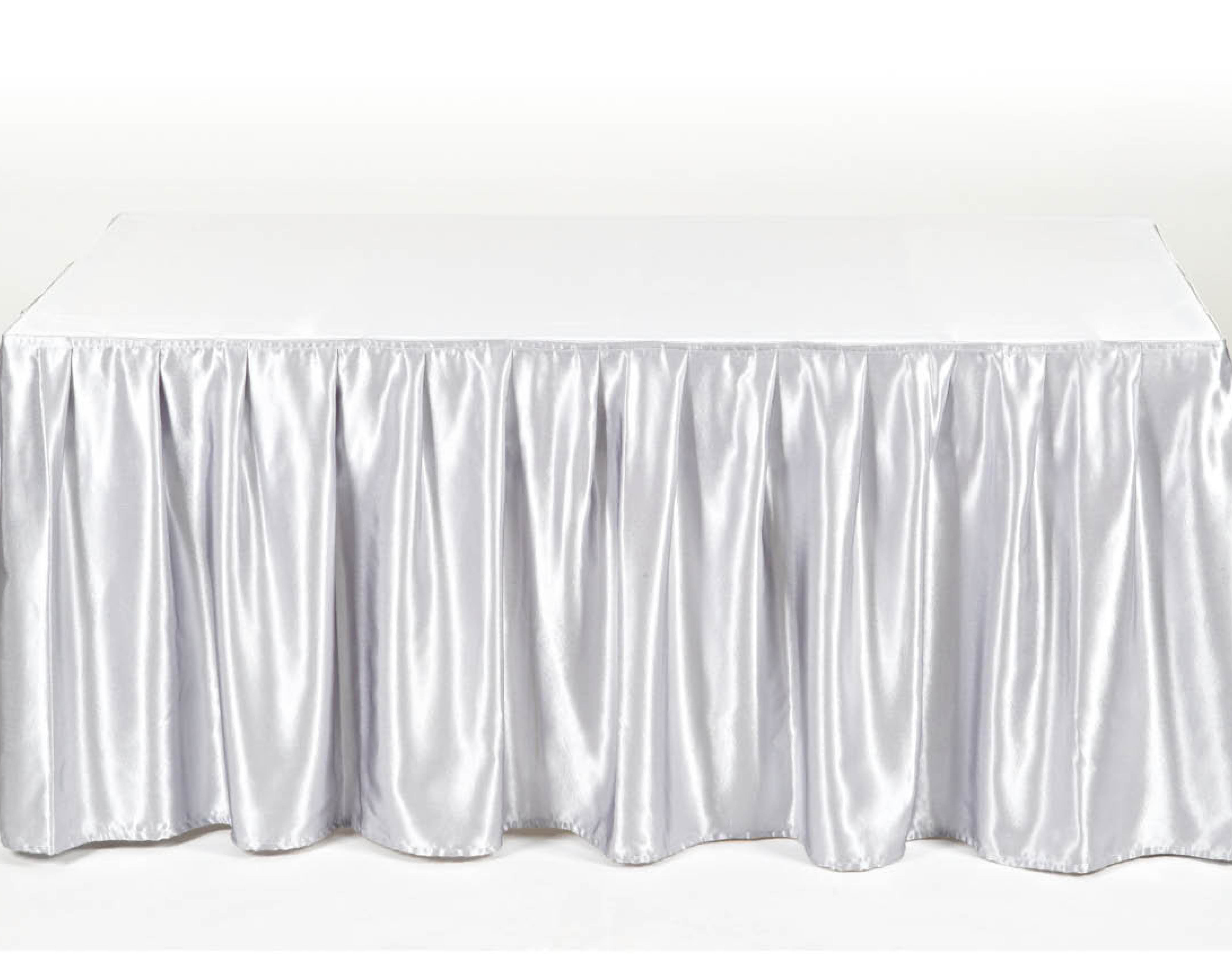 TISCHROCK (Wellig) SILBER 4m