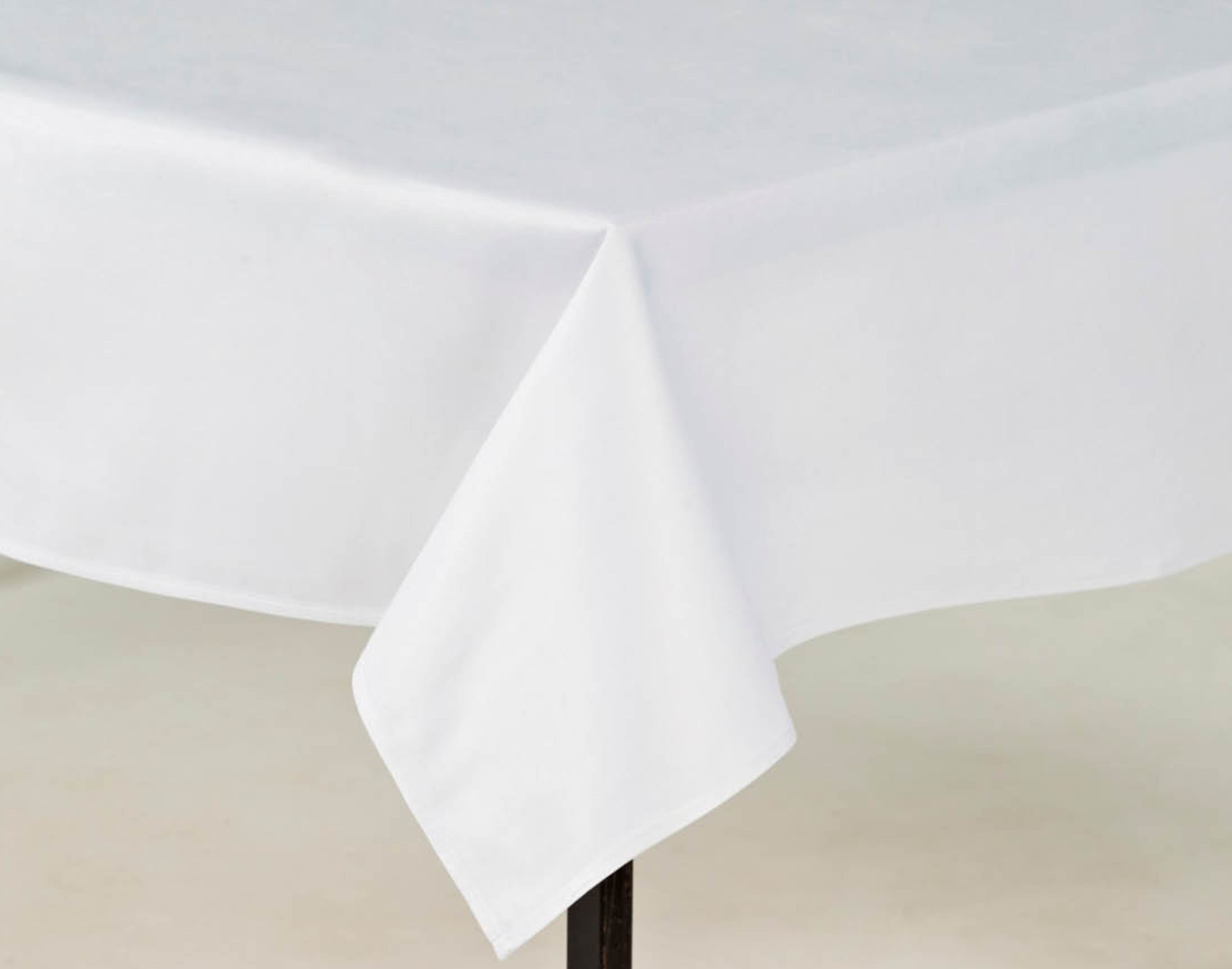 TISCHDECKE WEISS 200*140